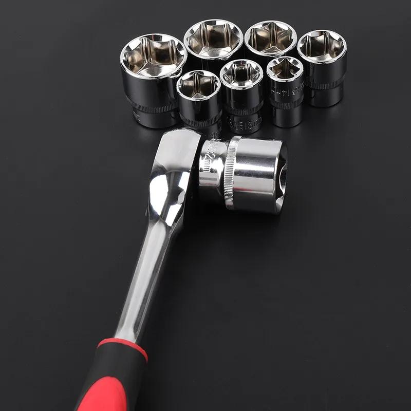Clé à douille courte hexagonale 1/2, 8MM 9MM 10MM 11 12 13 14 15 16 17 18 19 20 21 22 23 24, manchon