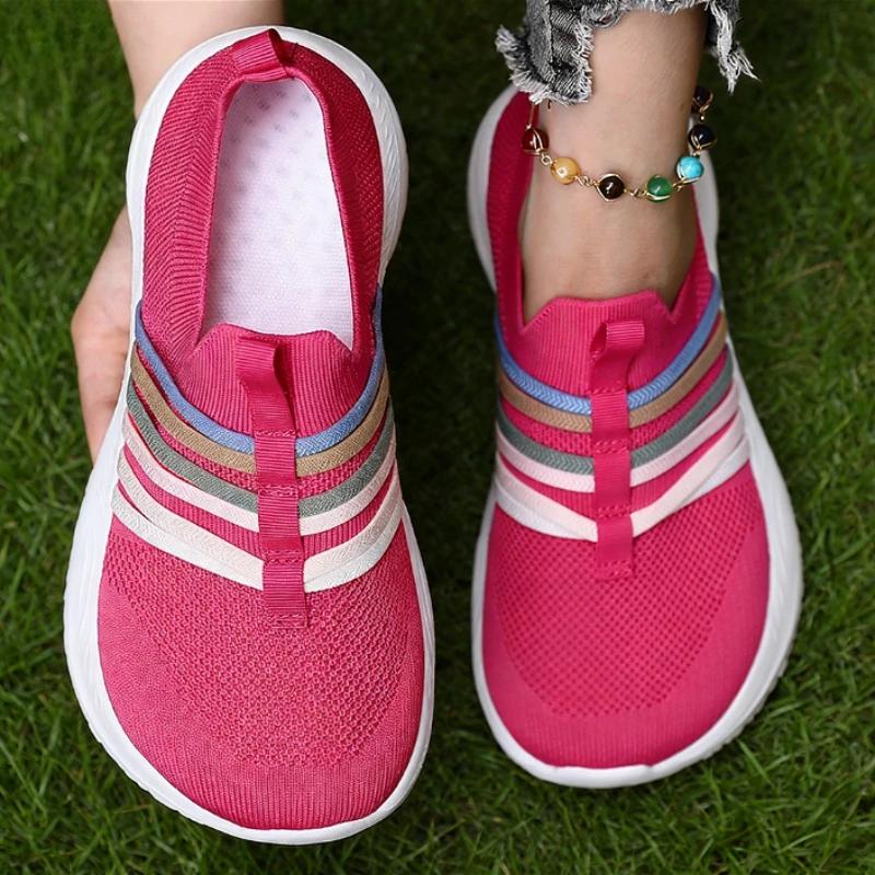 Nouvelles chaussures larges pour femmes, confortables, douces, minimalistes, baskets de marche, Tenn