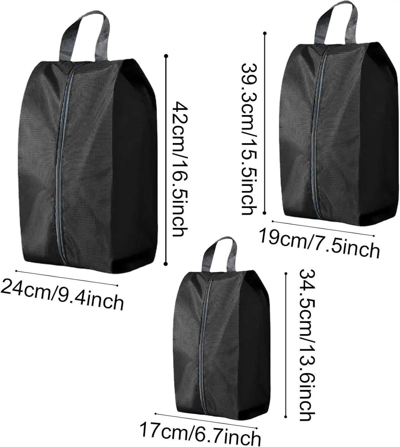 Sac à chaussures étanche Portable 3 tailles, sac de rangement multifonctionnel pliable pour voyage e