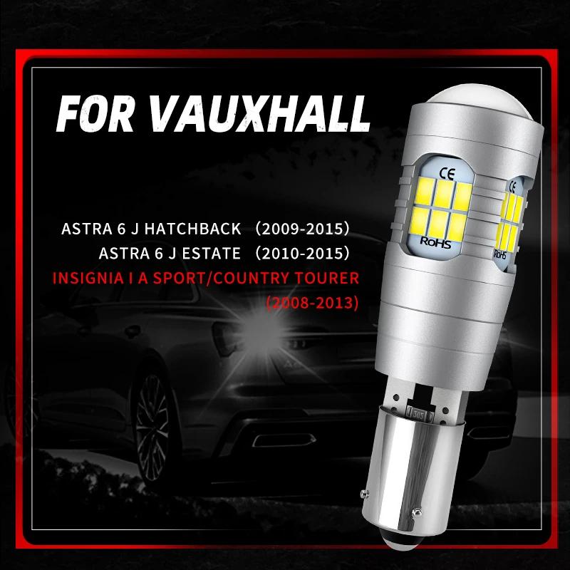 Ampoules de feux de recul LED H21W BAY9S 64136 Canbus pour Vauxhall Astra 6 J Hatchback Estate Insig