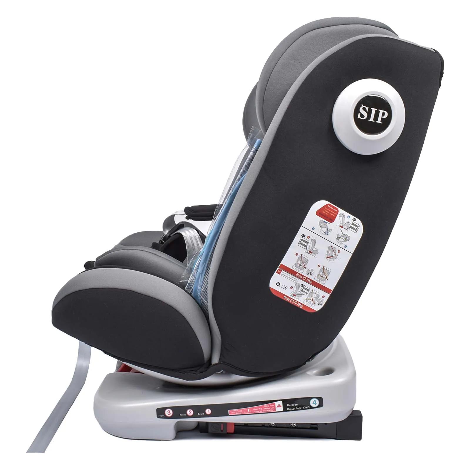 AP01 KL005 Siège enfant 360 ° Siège auto bébé rotatif ISOFIX, ECE R44/04,9-36 kg/0-12 ans, ceintur