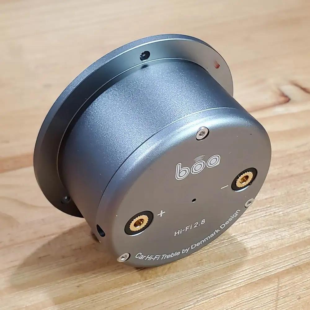 Paire de tweeter de voiture Melodavid Piccolo28S dôme 28mm HIEND 93db 6ohm néodynium