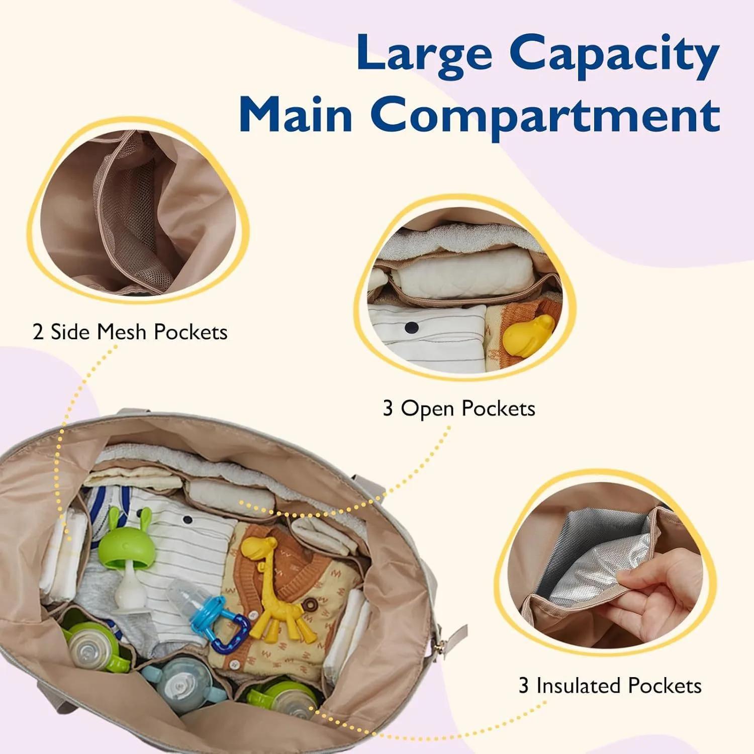 Nouveau sac à couches pour bébé sac à main grande capacité voyage maman sac à couches livraison sac