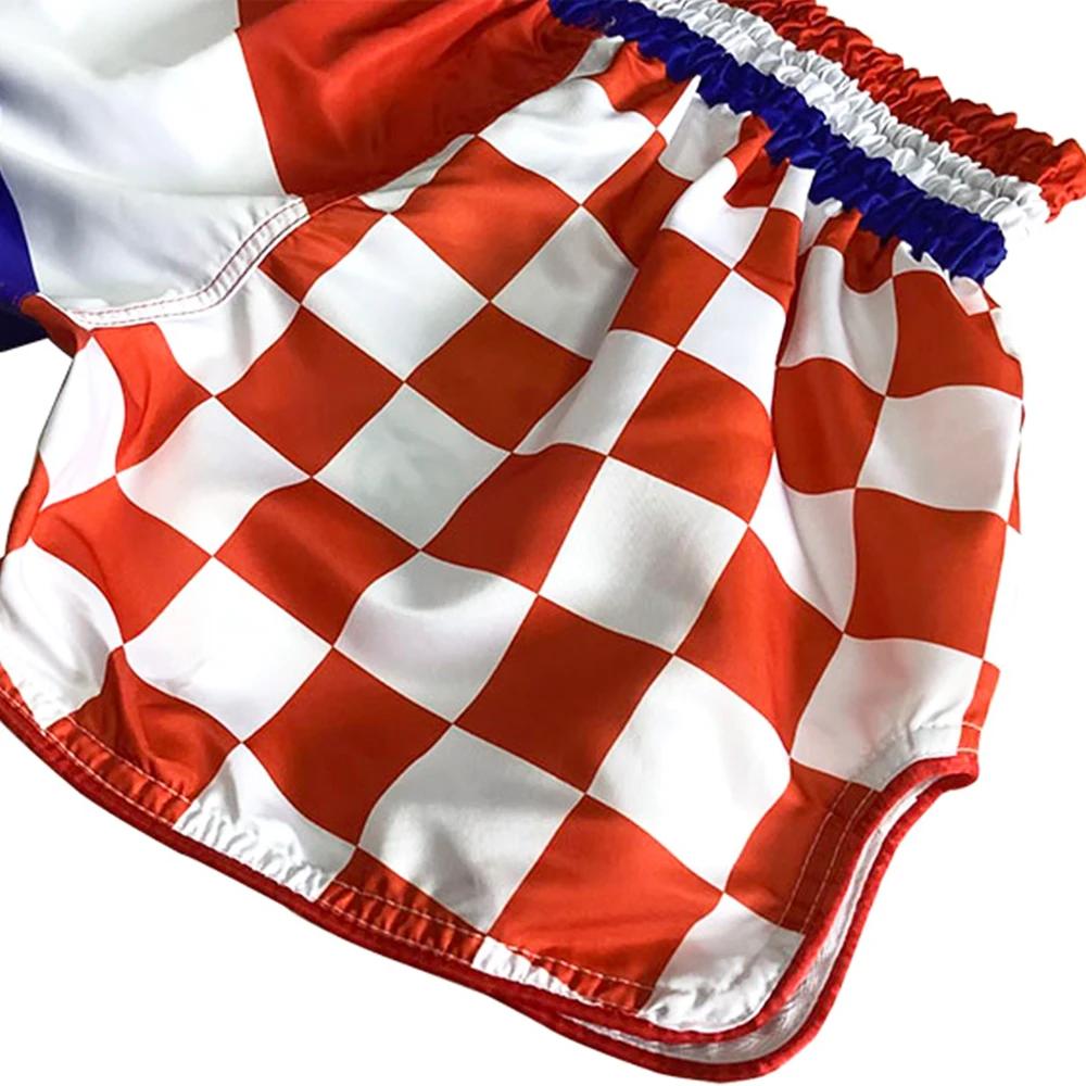 FLUORY Muay Thai homme Shorts combat Boxeo Boxer entraînement sport haute qualité Kick Boxing Fitnes