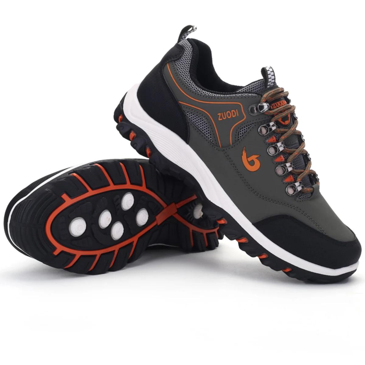 Modèles d'automne et d'hiver, chaussures de randonnée imperméables pour hommes, chaussures de sport