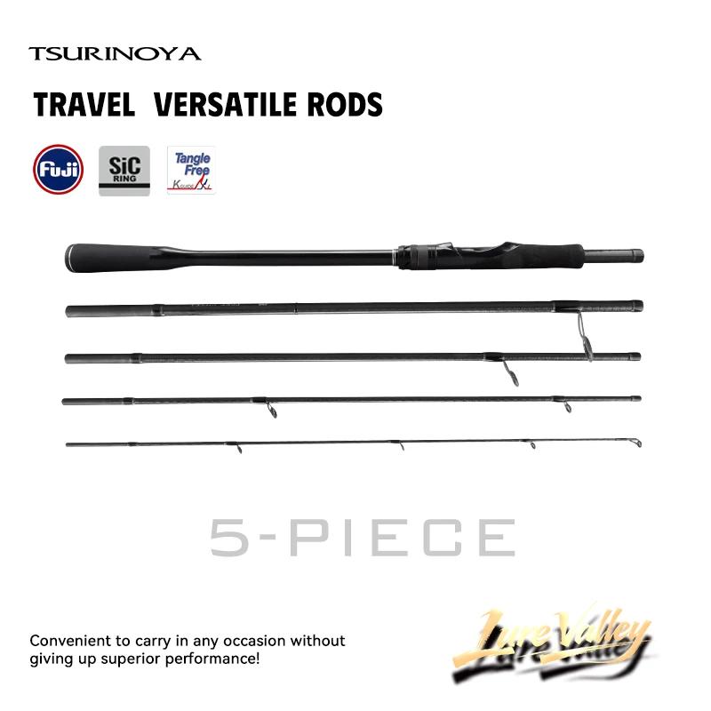 Canne à pêche TSURINOYA LURE VALLEY 5 sections, spinning et casting, 1,98 m, 2,08 m, 2,28 m, 2,44 m,