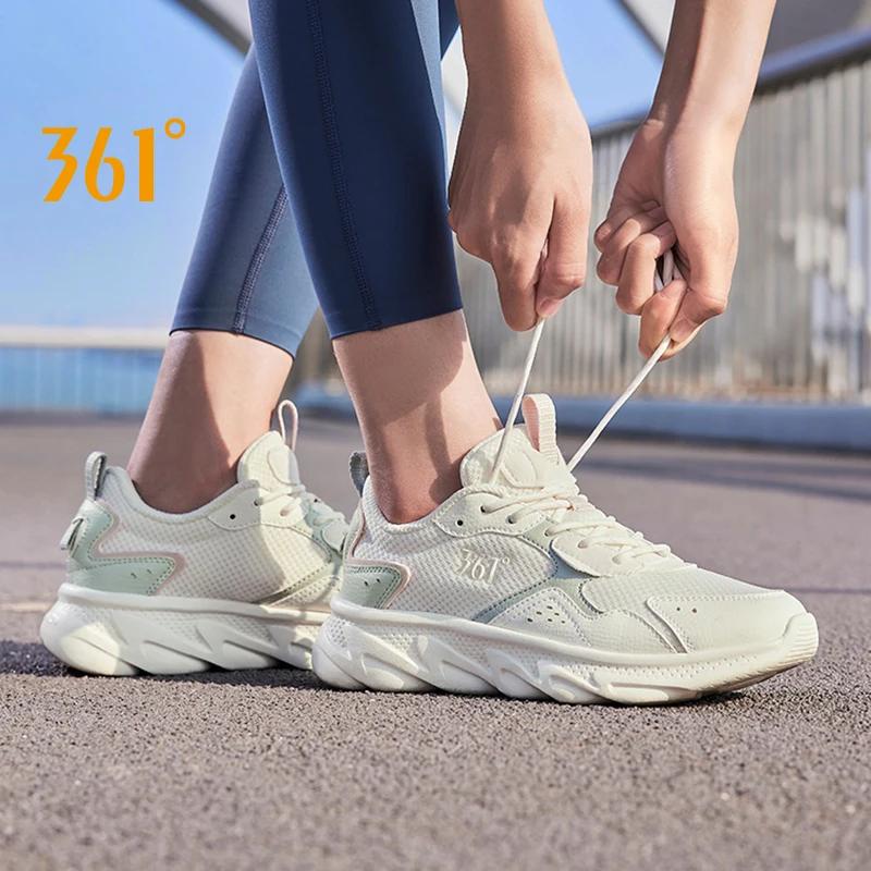 361 degrés femmes chaussures de Sport de course léger antidérapant absorption des chocs respirant ma