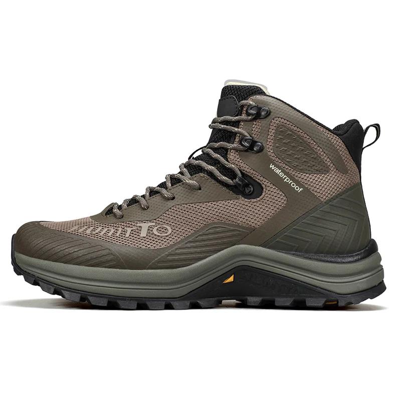 HUMTTO formateurs chaussures de Trekking en plein air hommes bottes de randonnée respirantes pour ho
