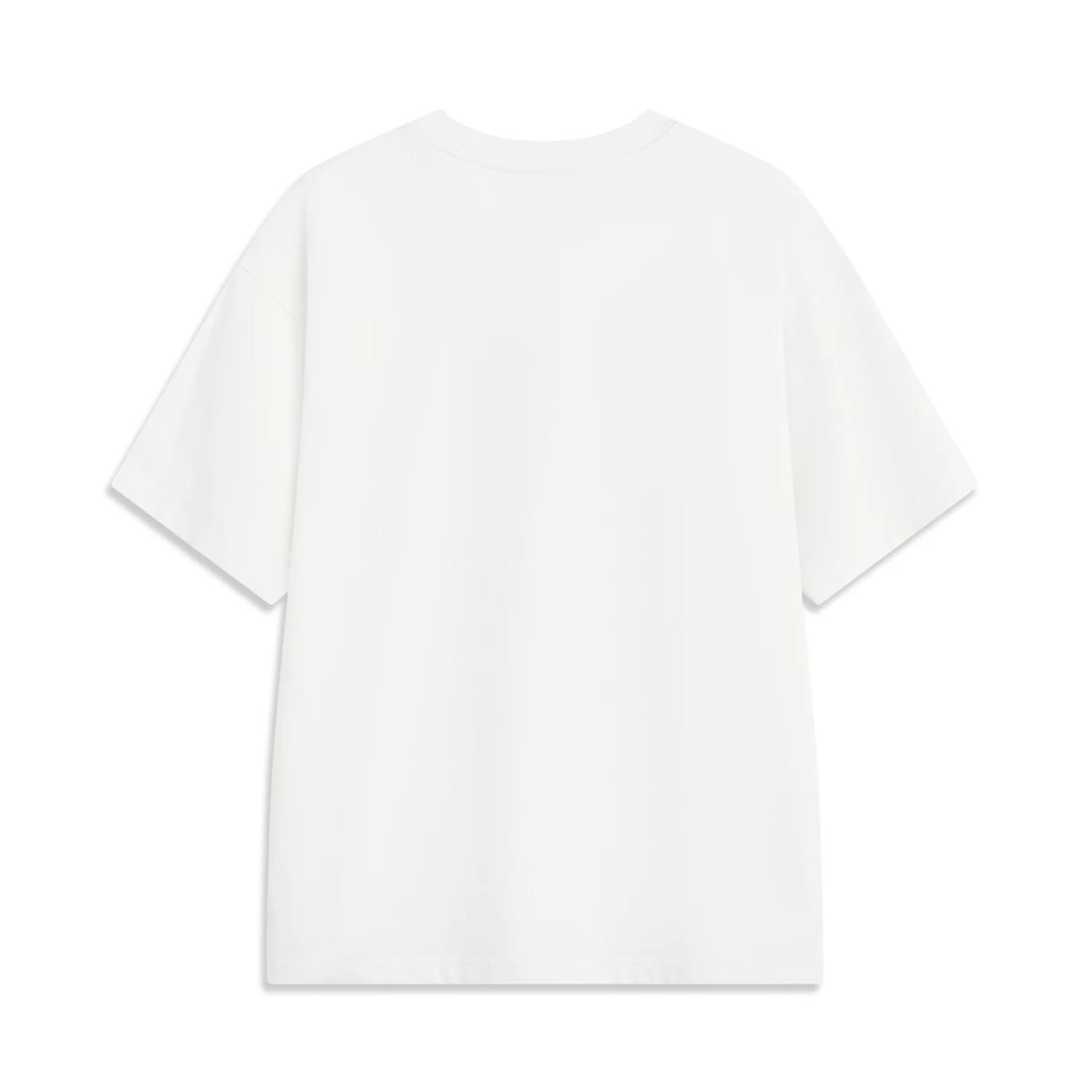 Li-ning T-Shirt de basket-ball BADFIVE pour hommes au frais sec 71% coton 29% Polyester doublure res