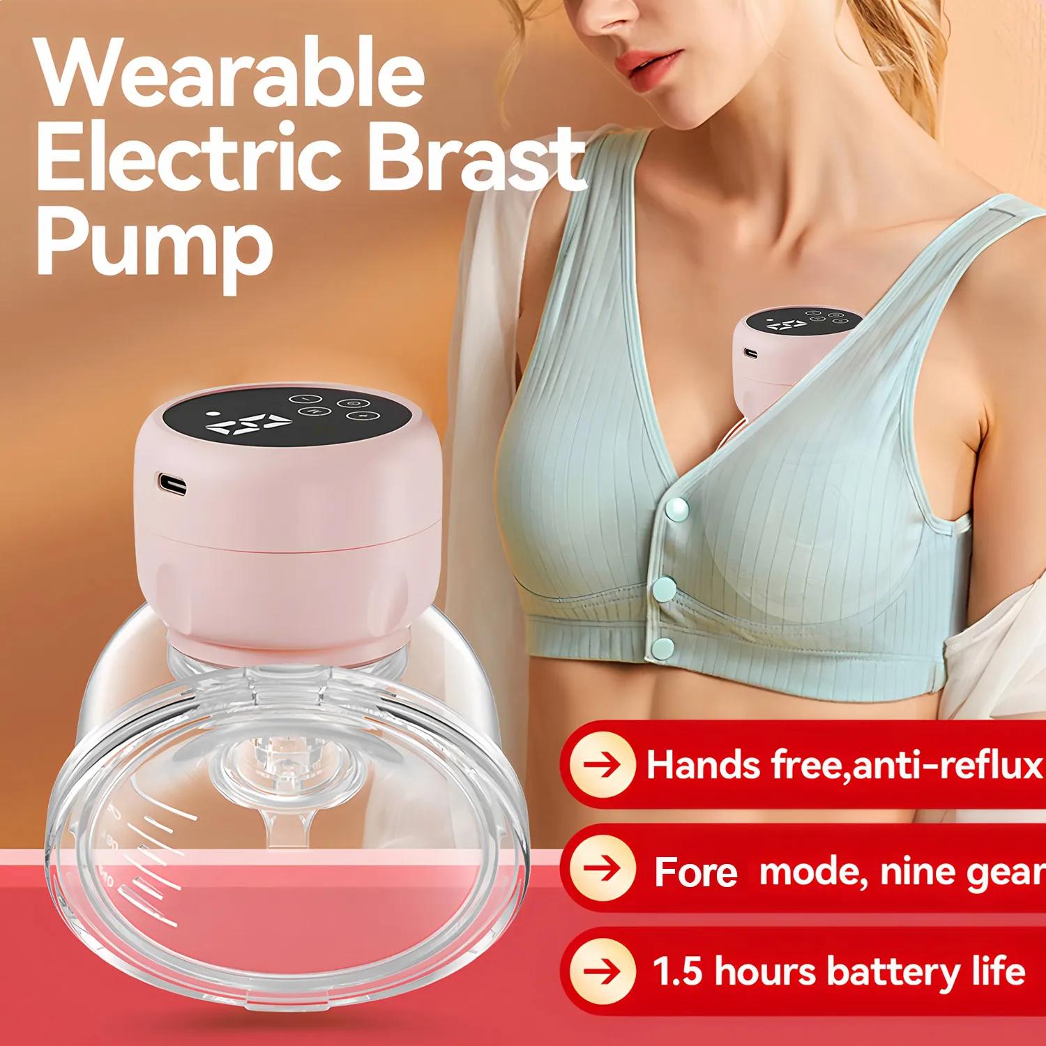 Tire-lait électrique Portable mains libres, Machine à traire intelligente à aspiration, tire-lait Po