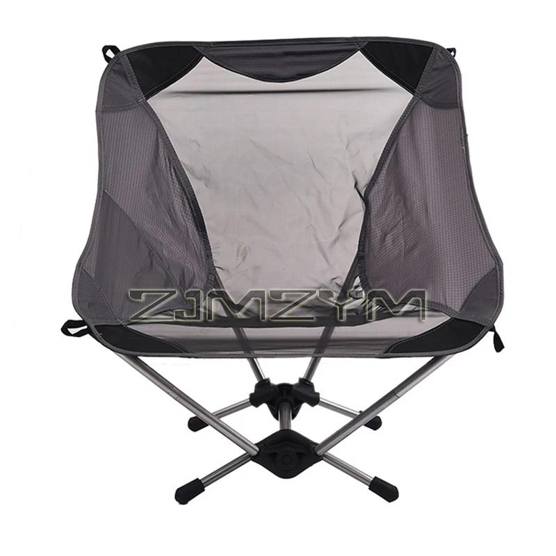 Chaise pliante à profil bas portable, chaise de voyage, camping en plein air, pique-nique, pêche, lo