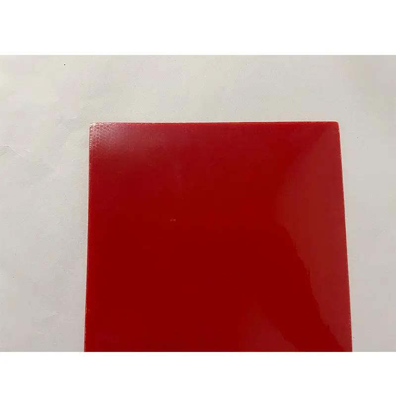 Vente Haute qualité rouge éponge tennis de table lame en caoutchouc tennis de table tennis de table
