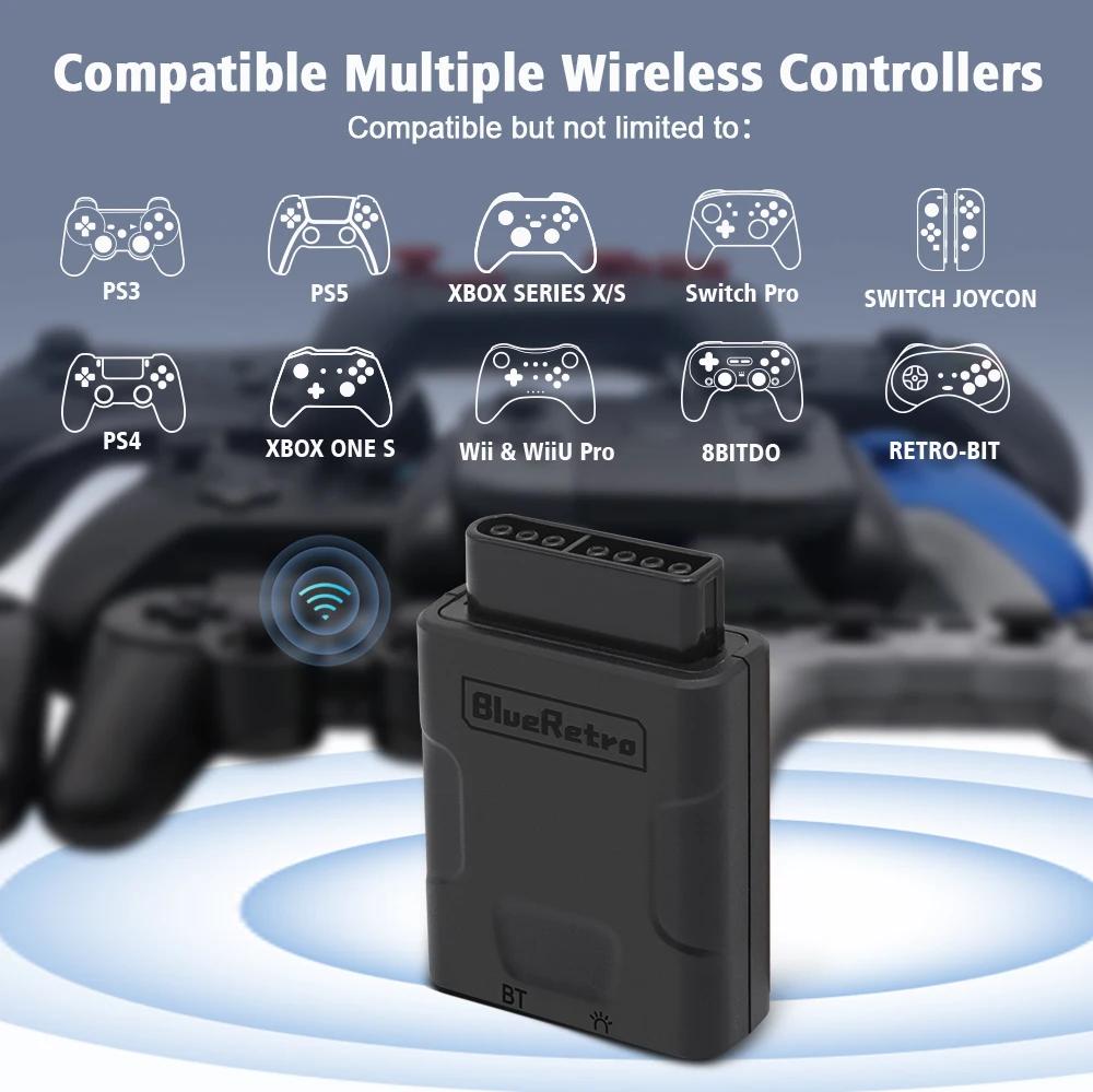 Adaptateur de contrôleur sans fil RetroScaler Blueretro, console SNES SDavid, PS4, PS5 Switch Pro Sw