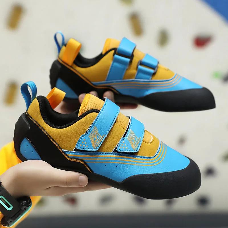 Chaussures d'escalade pour enfants 2023 - Antidérapantes et sportives pour entraînement extérieur