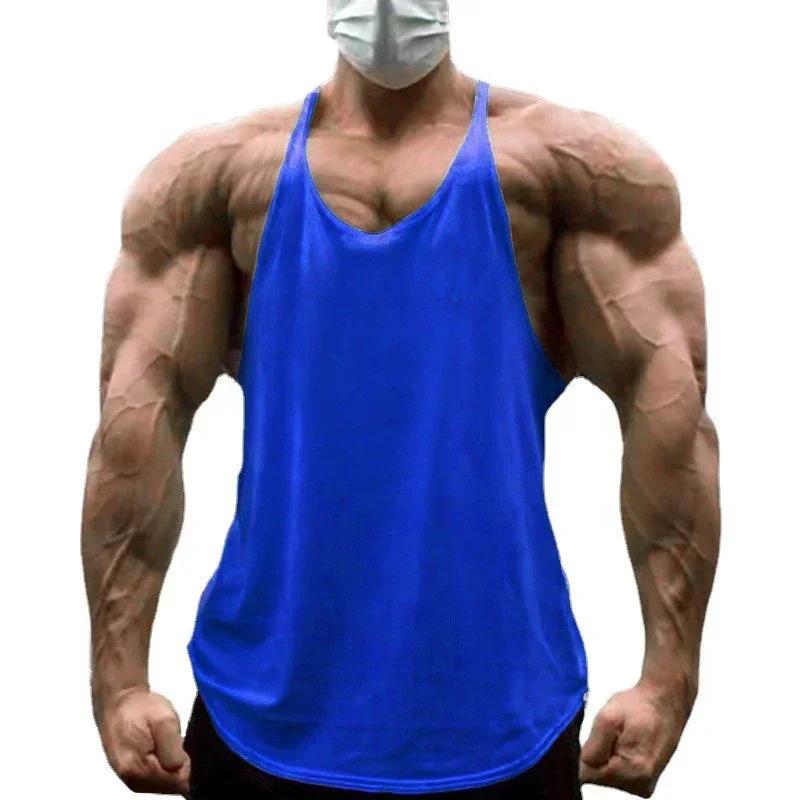 Débardeur sport homme sans manches - Coton respirant pour musculation et fitness été