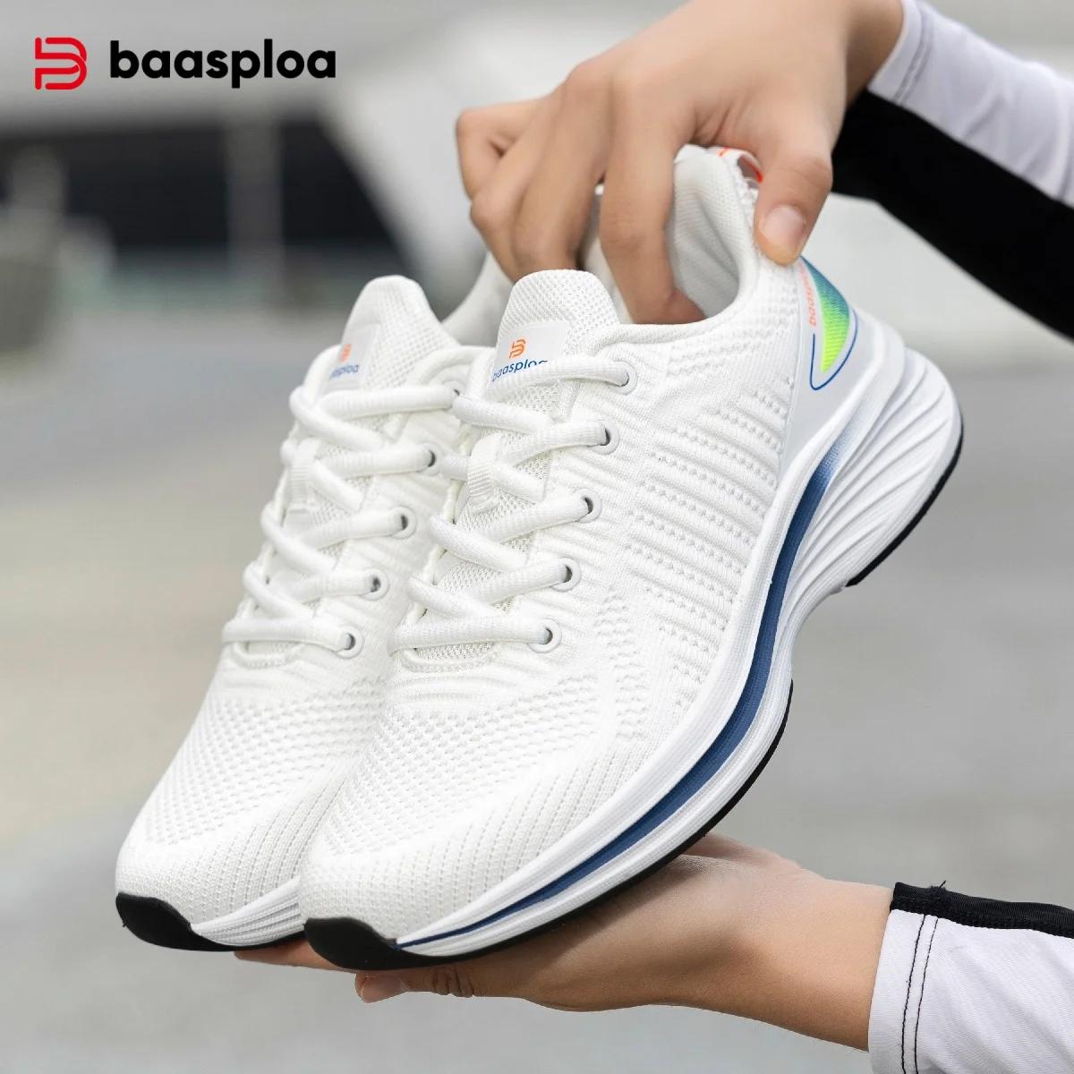Baasploa femmes chaussures de course confort léger chaussures de Sport nouvelle maille respirant bla