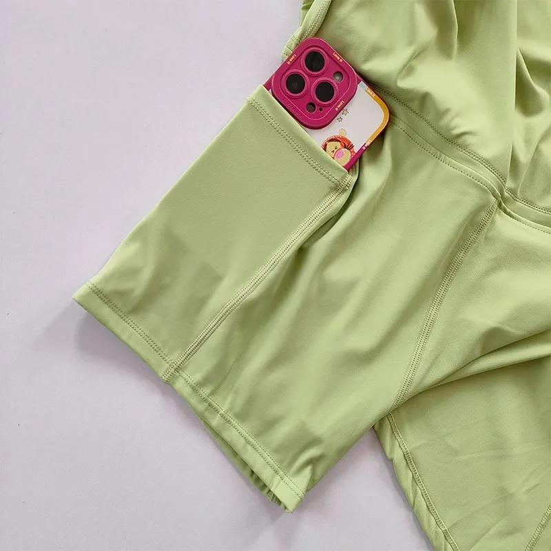 Jupe sport 2 en 1 pour femmes - Short intégré pour course, tennis, yoga, golf et volley-ball