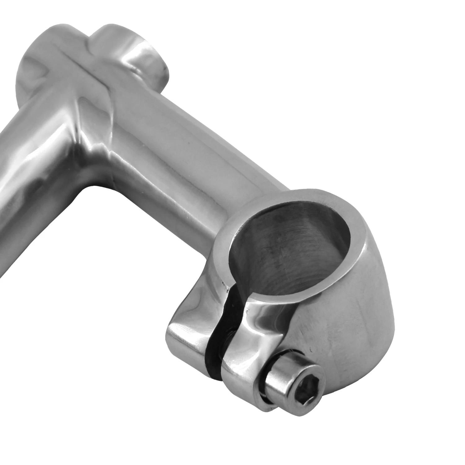 Tige de guidon de vélo en alliage argenté, 1 2,2 clip, 25.4mm