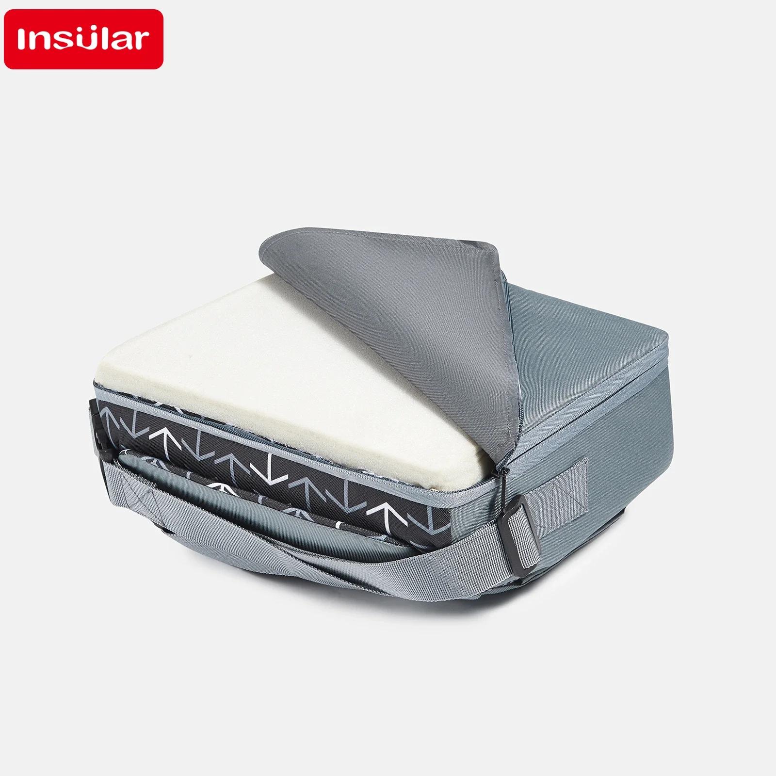 INSULAR Portable pliable anti-dérapant siège pour enfants coussin haut chaise de salle à manger pour