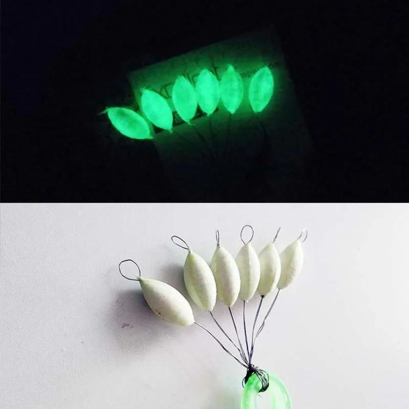 Flotteur de pêche lumineux sept étoiles, haricots ovales 11mm/13mm/15mm, bouée en mousse, accessoire