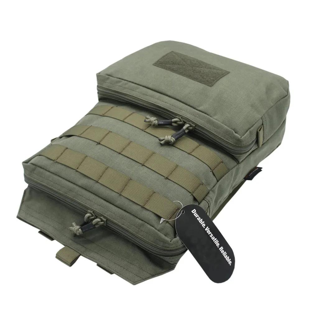 VULPO – accessoire de gilet tactique, sac à eau Molle, sac à dos de Combat d'assaut EDC Airsoft, sac