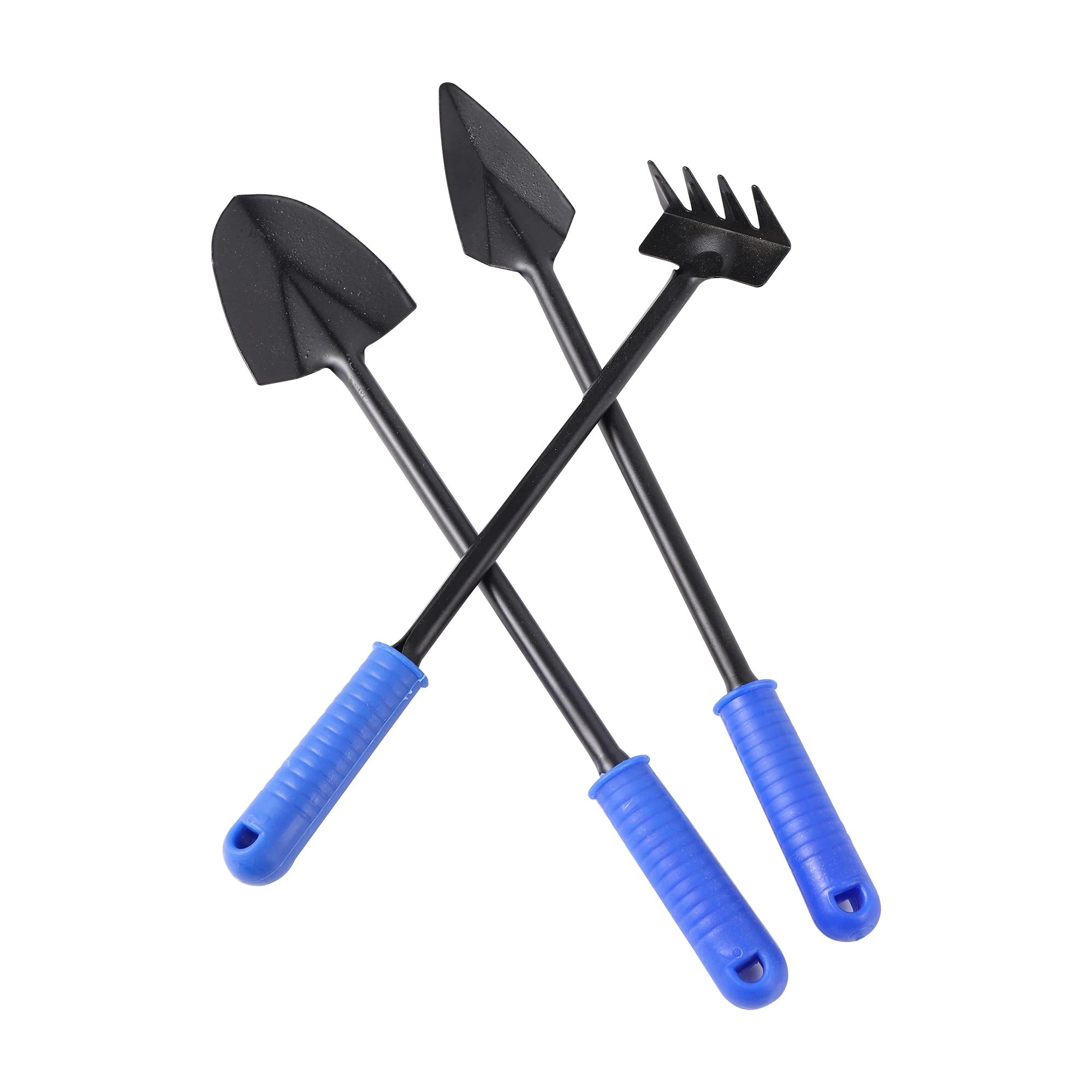 3 pièces/ensemble Mini ensemble d'outils de jardin pour plantes de jardin Pot de fleur pelle râteau