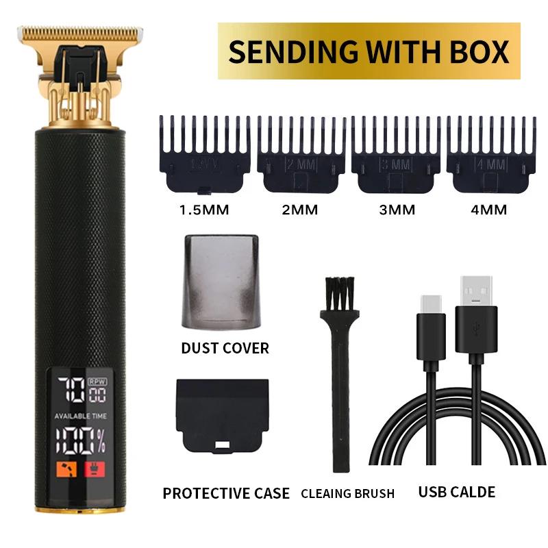 Tondeuse à cheveux électrique T9 pour femmes tondeuse homme professionnelle appareil de coiffure pou