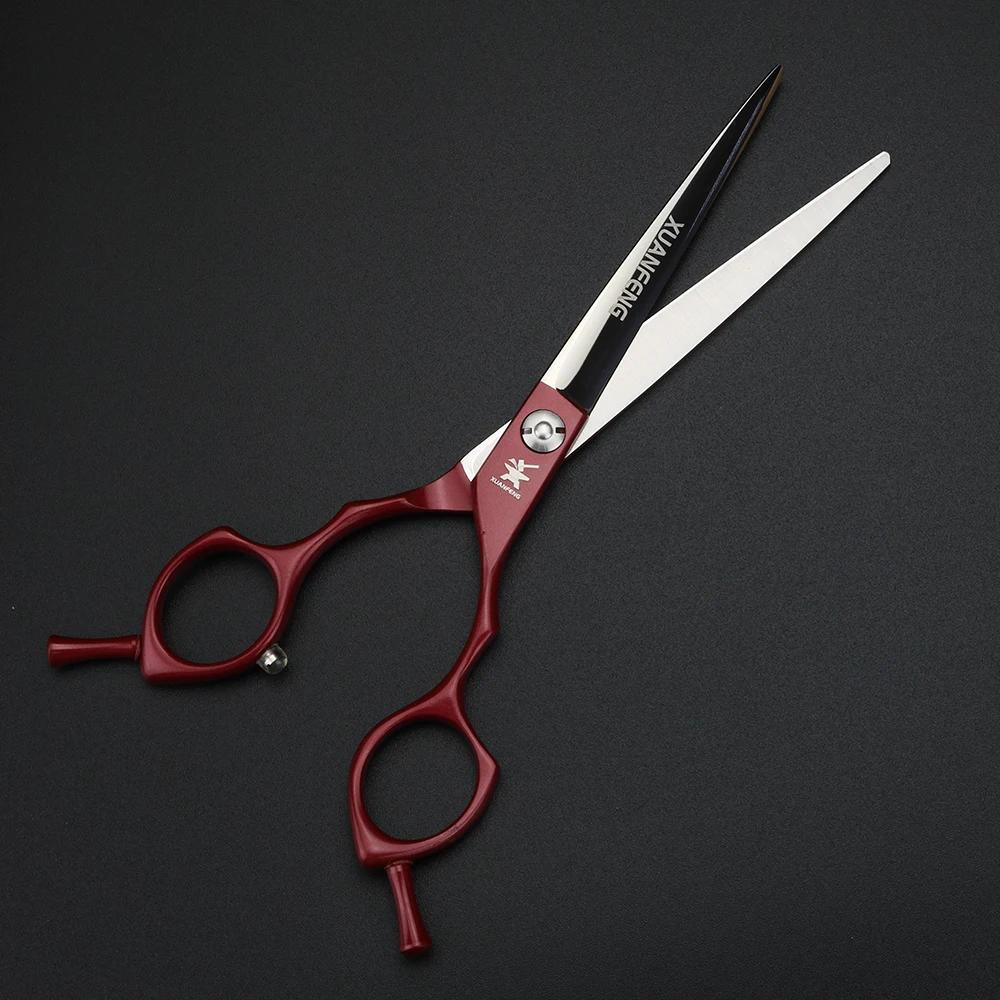 Ciseaux à cheveux XUANTENG adaptés aux coiffeurs gauche et droite, ciseaux de coupe tranchants longu