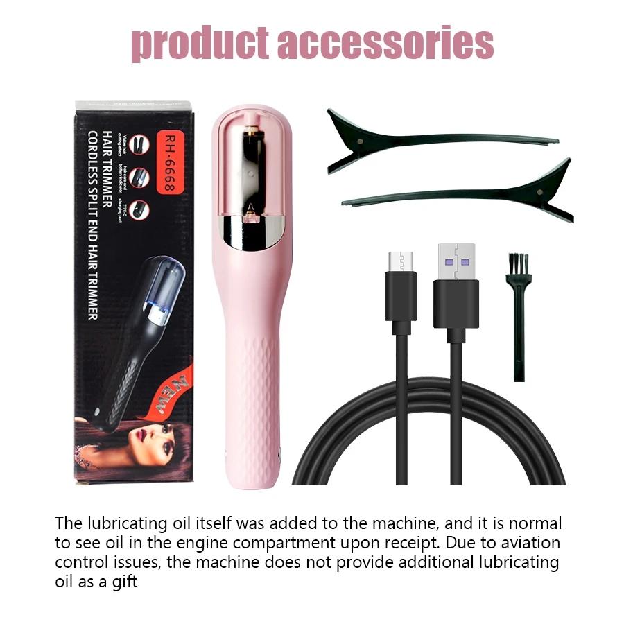 Machine à couper les extrémités des cheveux, tondeuse à pointes fourchues, dissolvant automatique d'