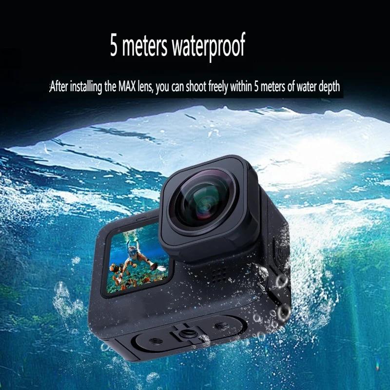 Objectif Go Pro 13 Max Mod Fov 155 ° Objectif grand Angle 5M, étanche, Anti-secouement, pour Gopro