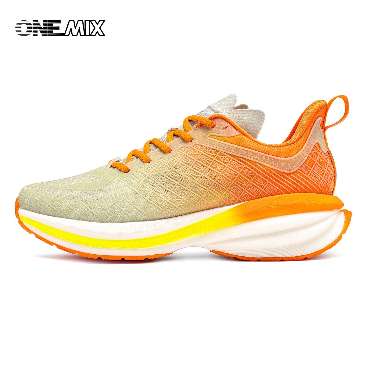 ONEMIX 2025 chaussures de sport chinoises nouvelles chaussures de course pour hommes absorbant les c