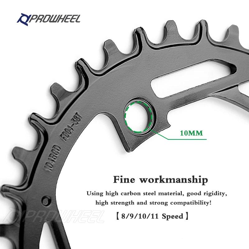 PROWHEEL – plateau de vélo de montagne étroit et large, 32T 34T 36T 38T 40T, roue à chaîne 104BCD, p