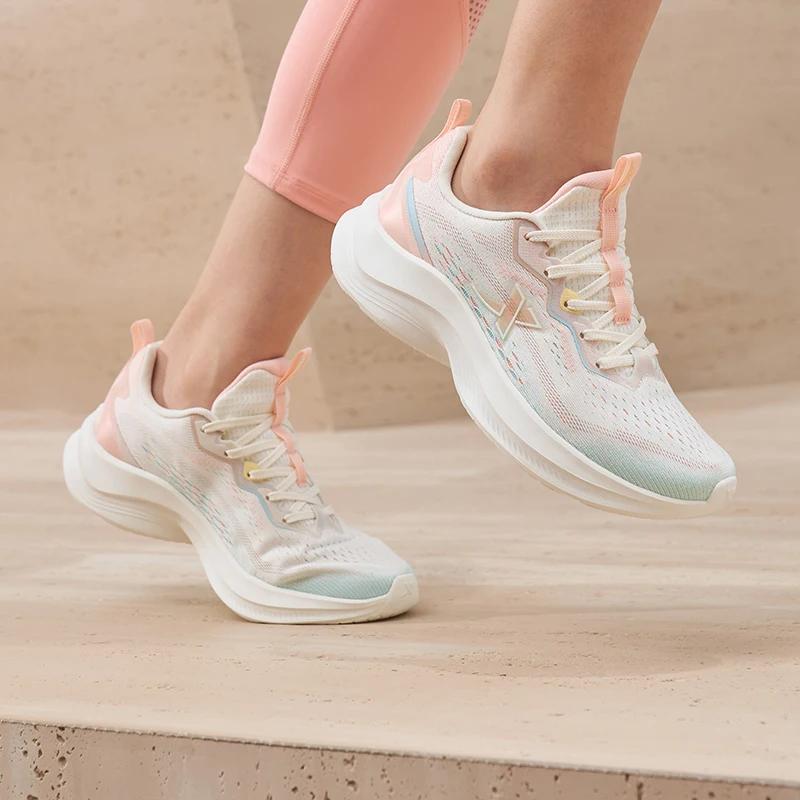 Xtep chaussures de course pour femmes automne chaussures de sport confortables coussin léger respira