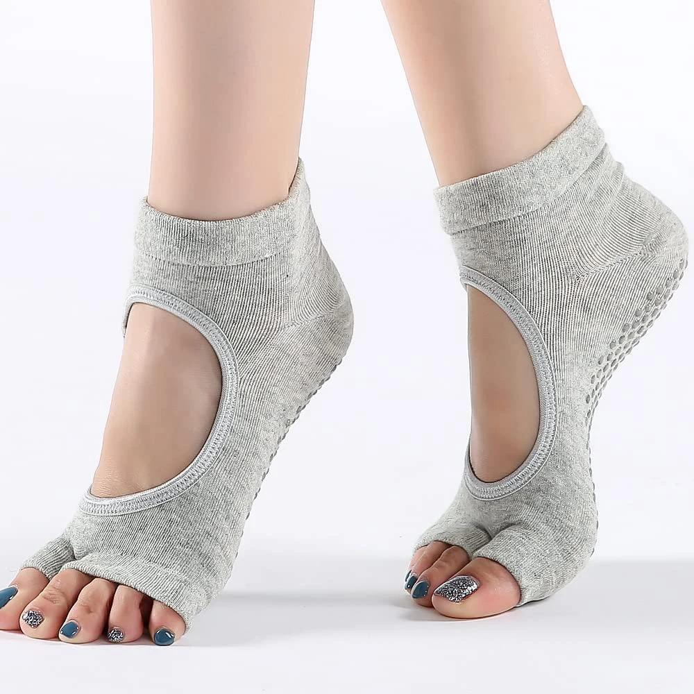 Chaussettes de Yoga antidérapantes pour femmes - Qualité supérieure pour Pilates et danse professionnelle