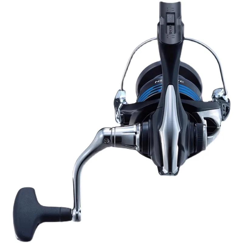 WinterMANO-Moulinet de pêche à tambour fixe NEXAVE, 3 + 1BB, frein à friction d'une puissance max de