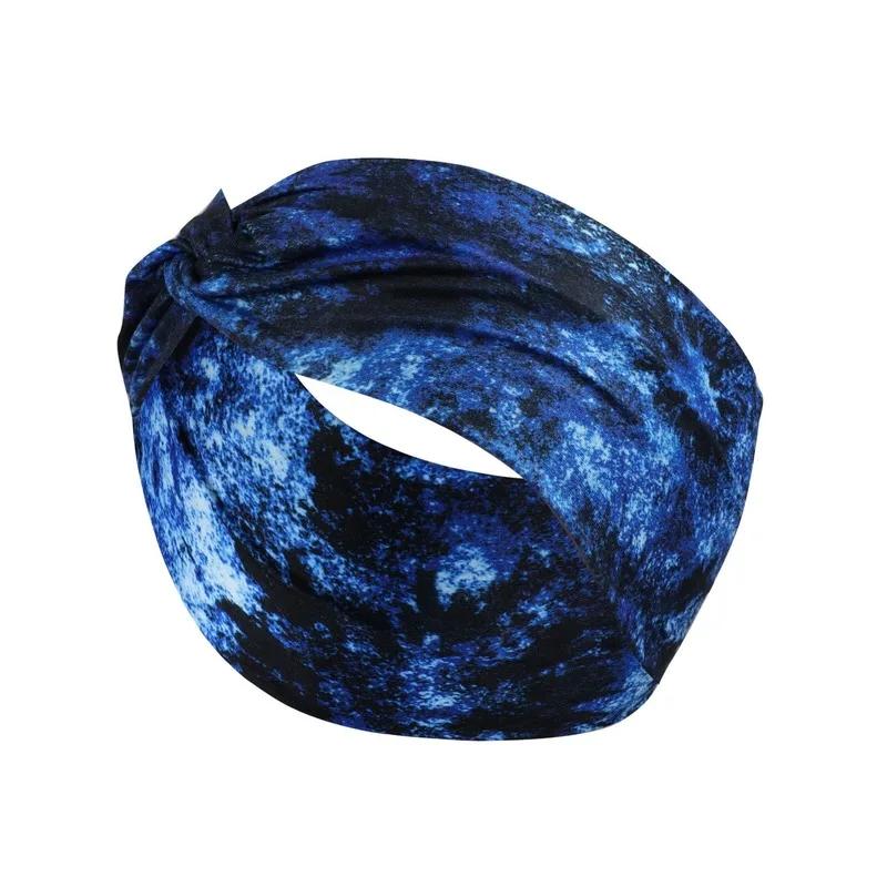 1PC femmes bandeau sport extensible pansement sueur bandeau élastique Yoga bandes de cheveux bandeau