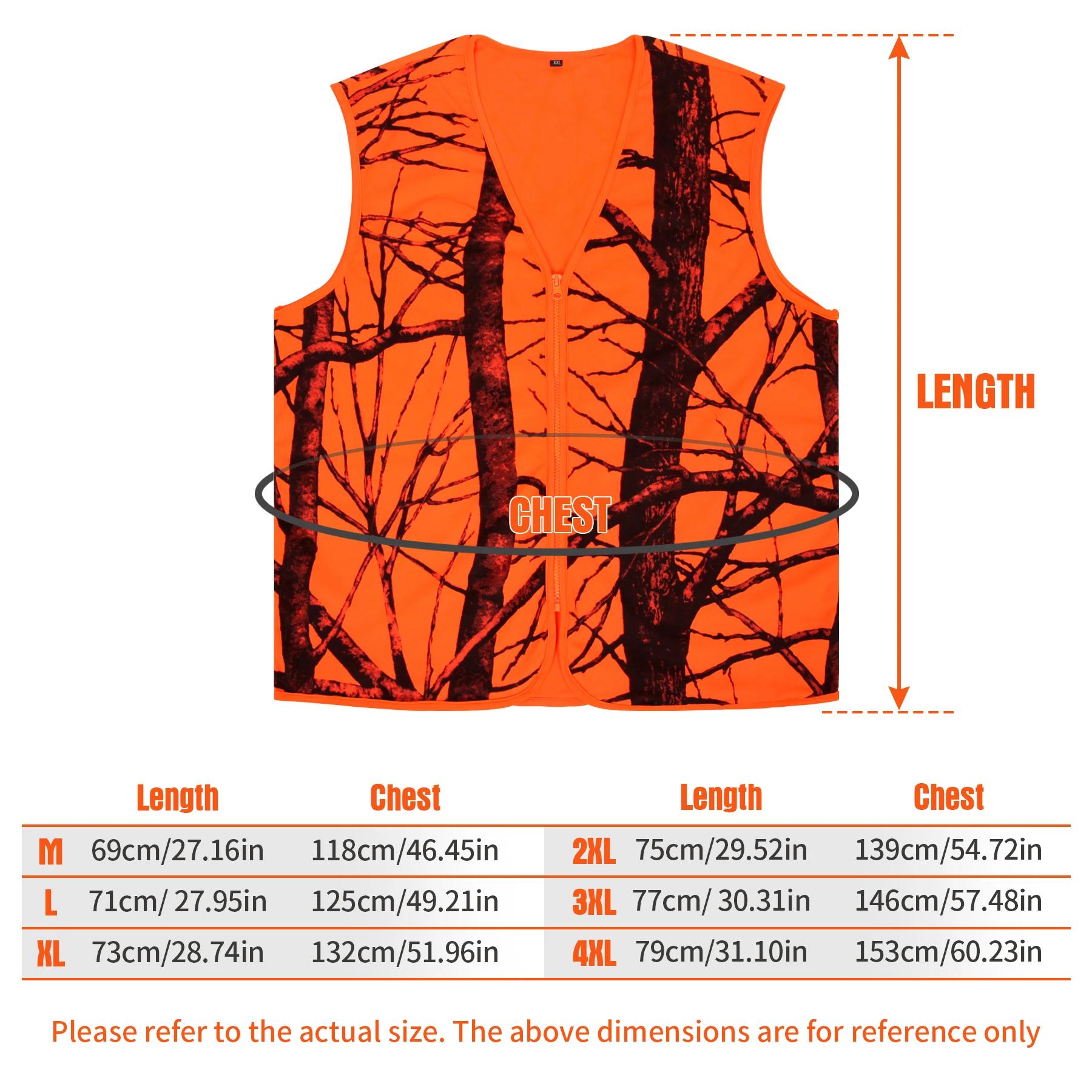 GUGULUZA M-4XL Homme Extérieur GlaRandonnée Pêche Camping html Orange Gilet vaccage Rapide Respirant