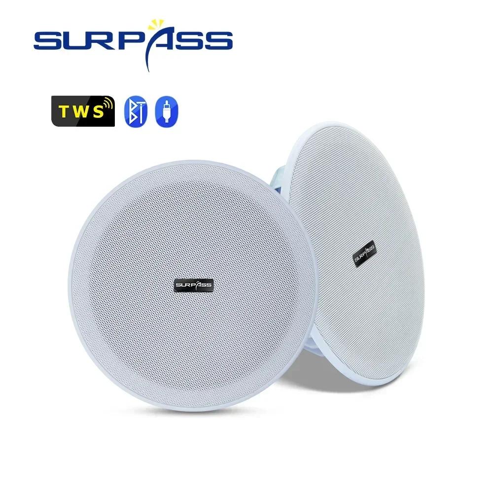 SURPASS-HautréusBluetooth connectables pour iPhone, Boîte de son, Audio Stéréo, Gamme complète, Anti