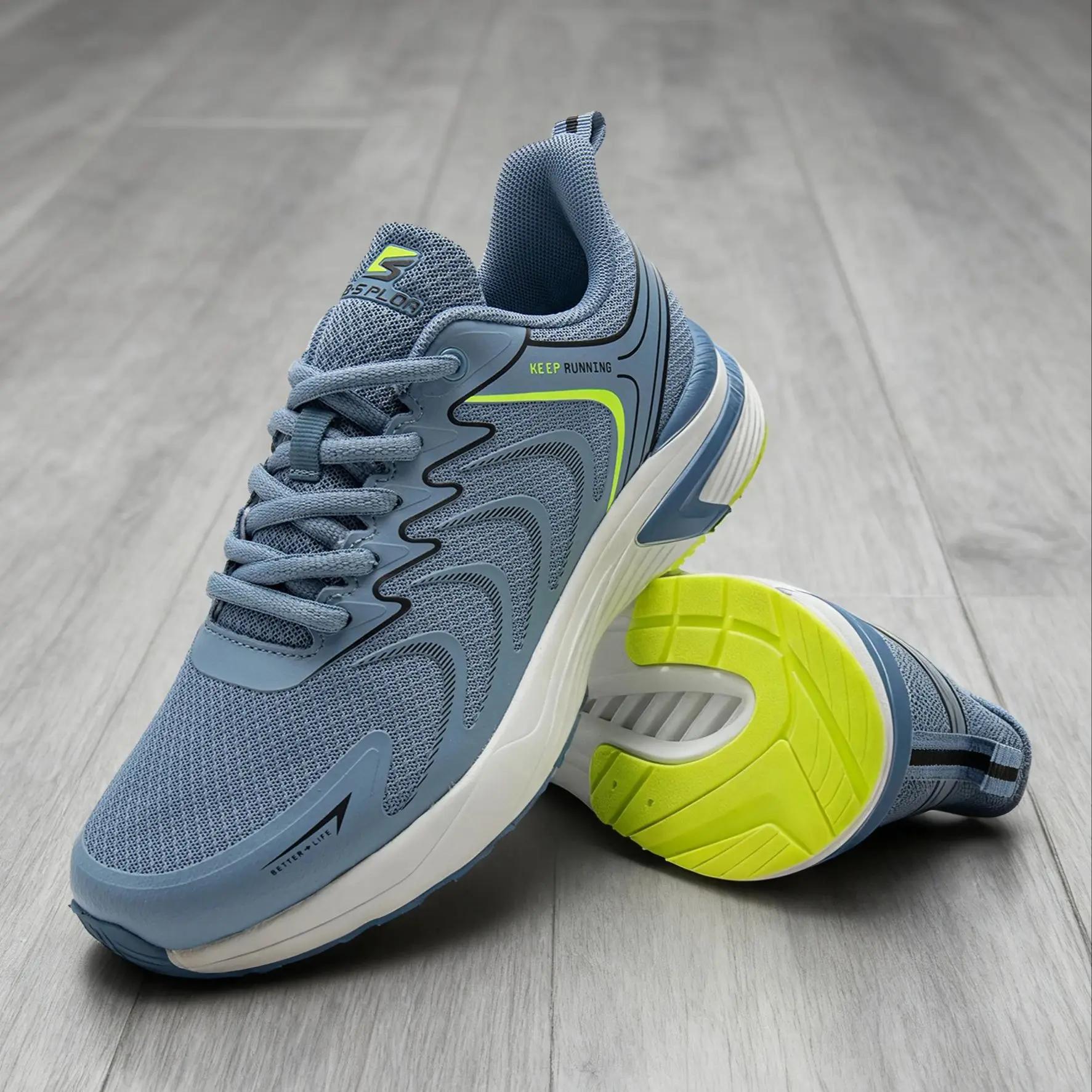 Chaussures de course Baasploa pour hommes - Légères, maille respirante, antidérapantes