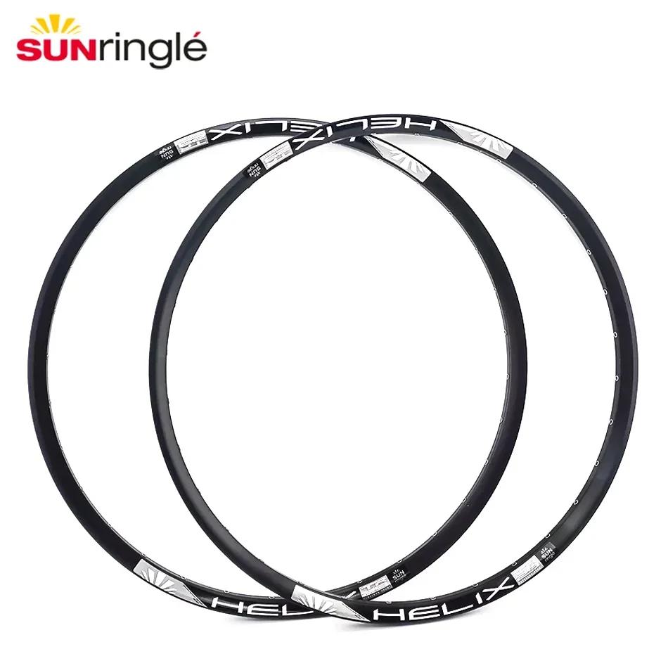 SUNRINGLE-Jante de vélo HELIX en alliage d'aluminium, pour VTT TR25 TR27 TR29 28H 32H, jante de roue