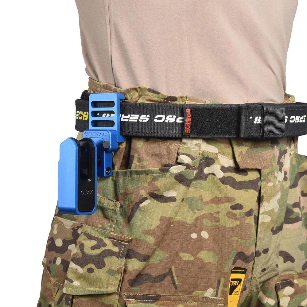 Ceinture tactique double couche IPSC IDPA, holster professionnel à dégagement rapide, ceinture de co