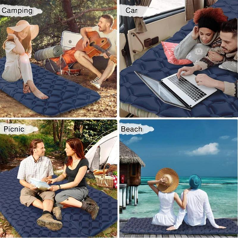 WESTTUNE – matelas de couchage gonflable ultraléger, coussin d'air Portable pour l'extérieur, tapis