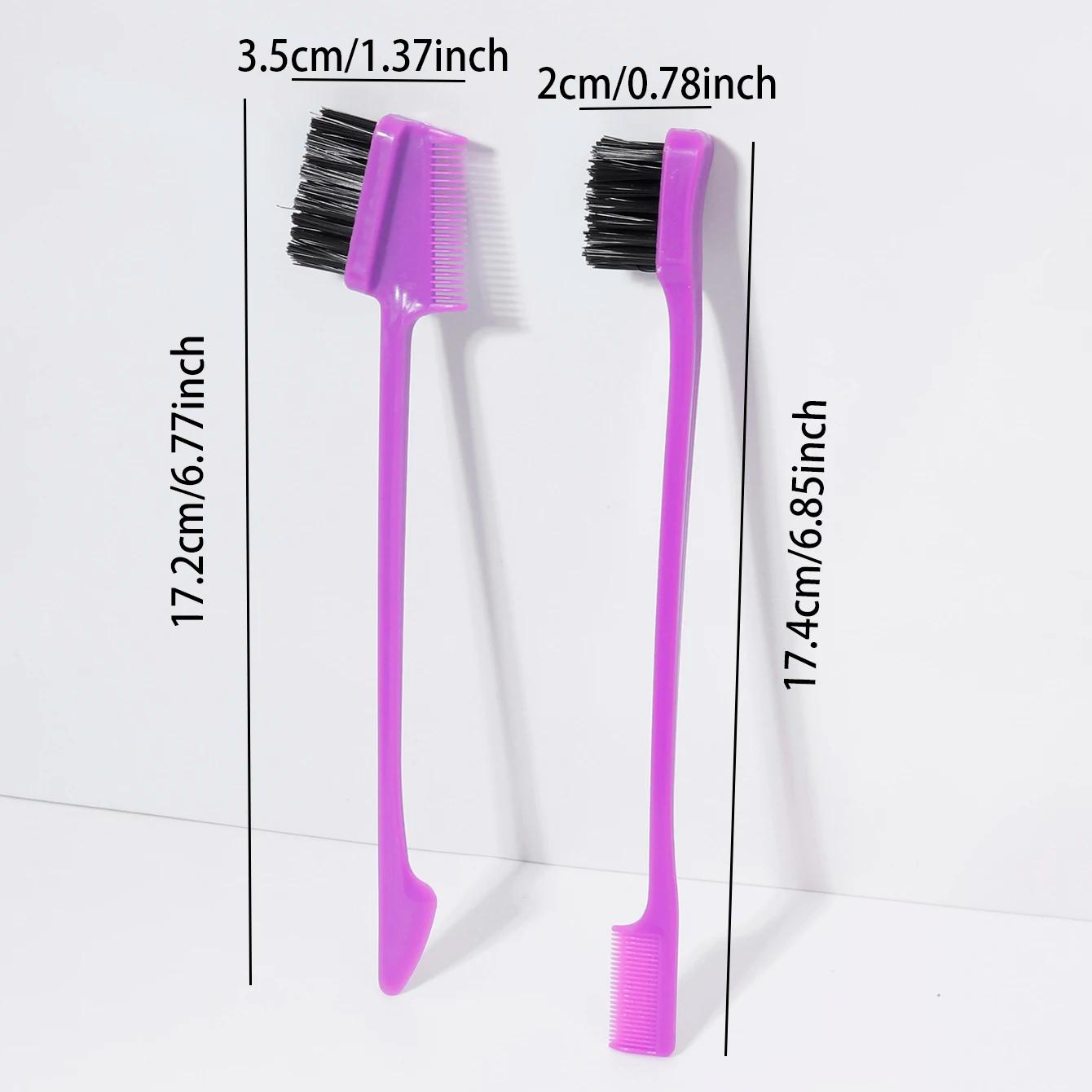 Brosses de contrôle des bords pour femmes, adaptées aux bords de cheveux, à la coiffure oculaire, sp