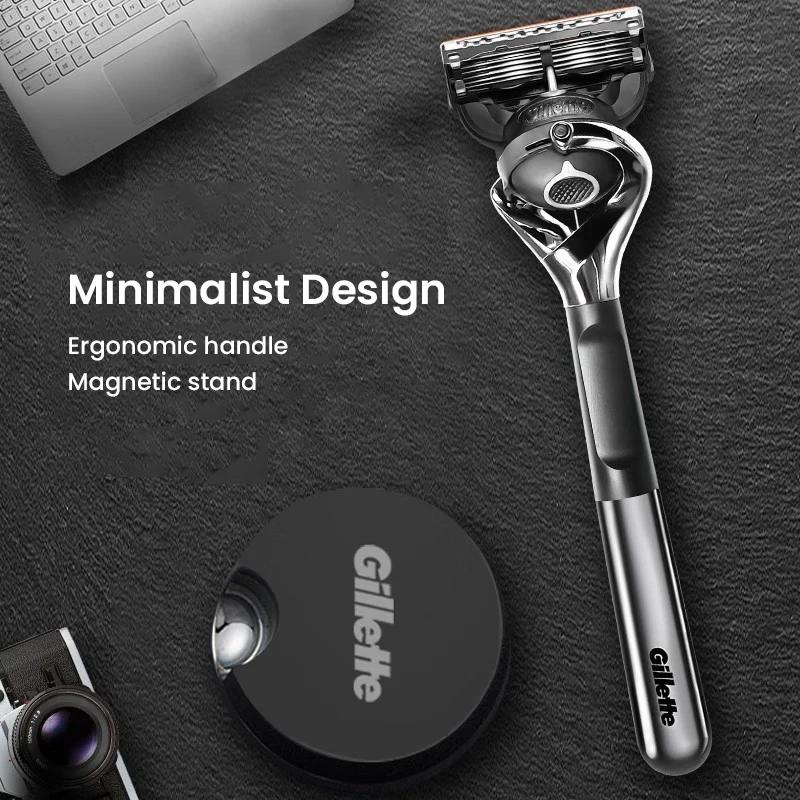 Gillette Fusion 5 ProGlide Razor Premium Edition Flex Ball Tech 5 couches lames ultra fines Machine