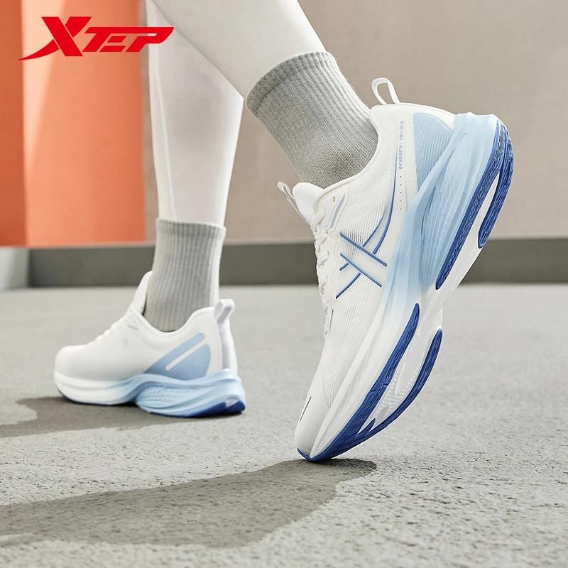 Xtep cinq vitesses ET chaussures de course pour hommes résistant à l'usure antidérapant soutien spor