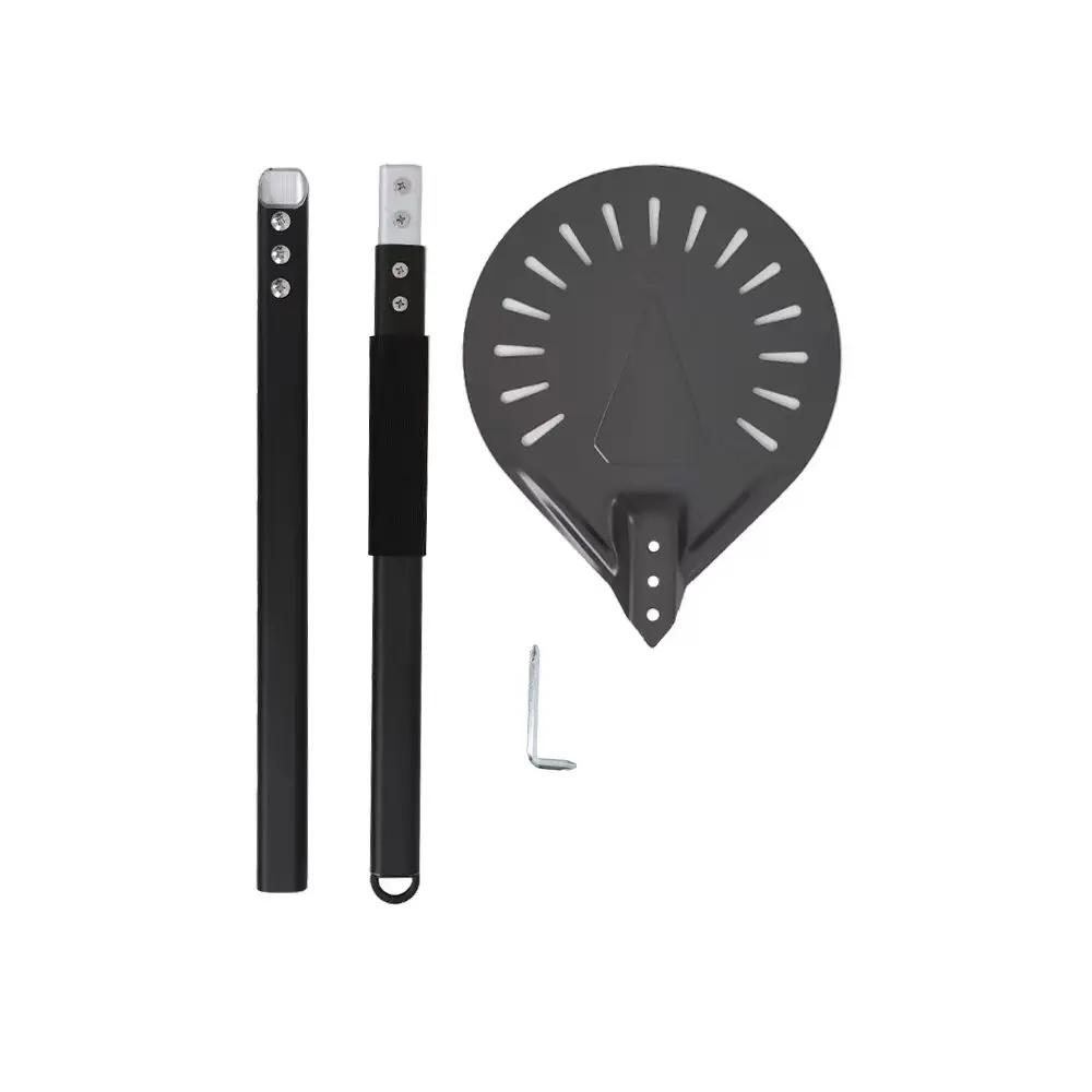 Grande pelle à Pizza antiadhésive de 7 8 9 10 pouces de Long, spatule à tournant réglable, outil de