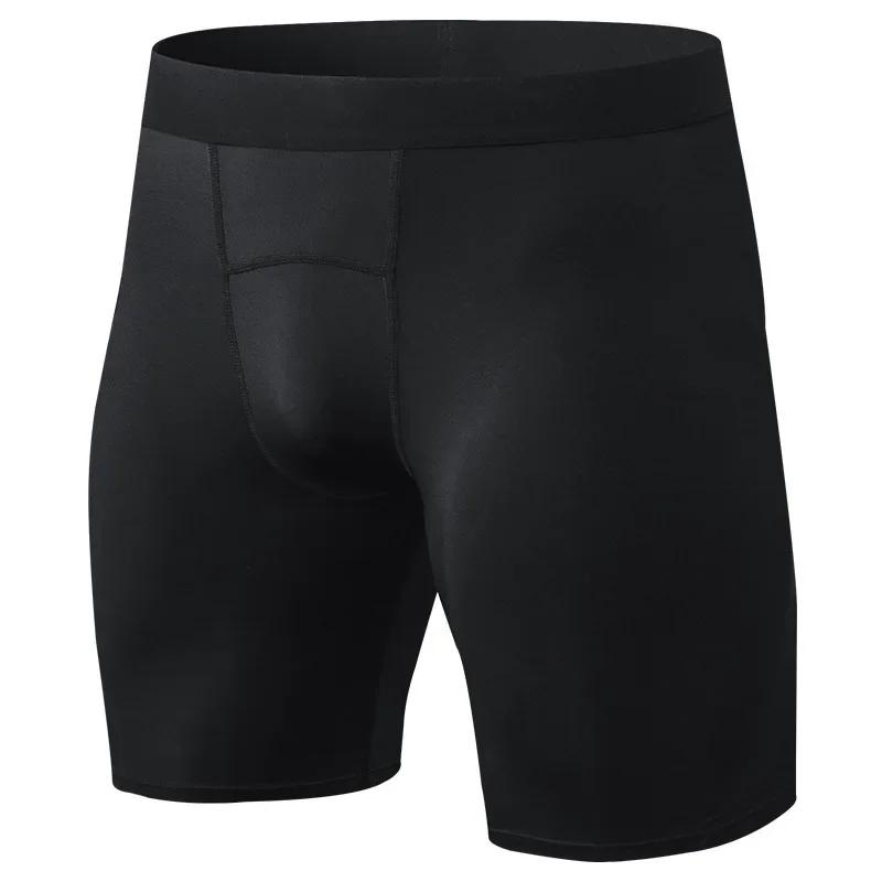 Shorts de compression Fitness pour hommes - Élastiques respirants musculation gym rapide