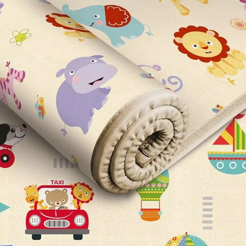 200x1 0/180x1 0/180x120cm tapis de jeu pour enfants épais tapis de sécurité amical ramper tapis de j