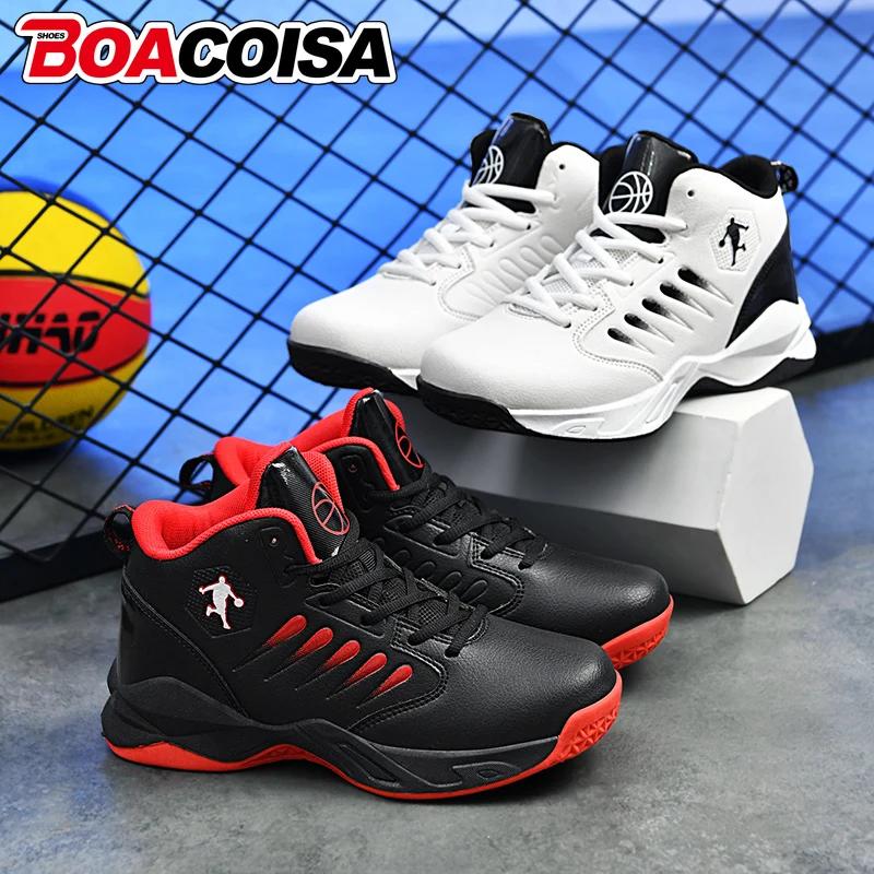 Chaussures de basket-ball pour enfants, baskets d'extérieur antidérapantes, de course, de marche, re