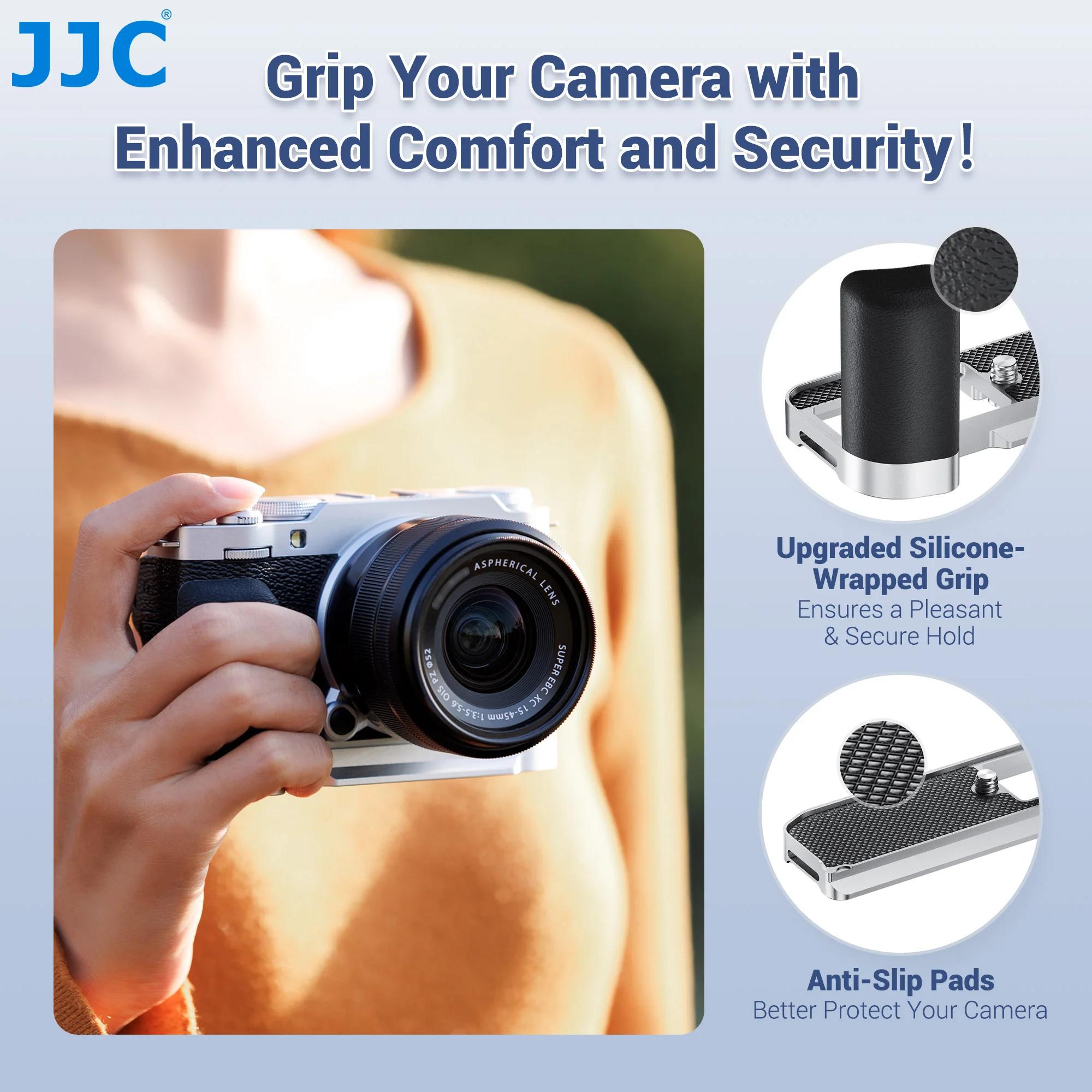JJC X-M5 L-Forme Caméra Grip pour FUJIFILM X-M5 Caméra Avec Plaque De Dégagement Rapide pour Arca 1/